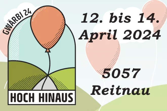 Gewerbeausstellung vom 12. bis 14. April 2024 in 5057 Reitnau